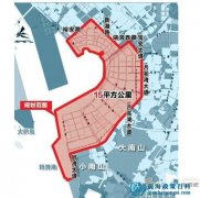 前海地區的概念規劃版圖擴充20%