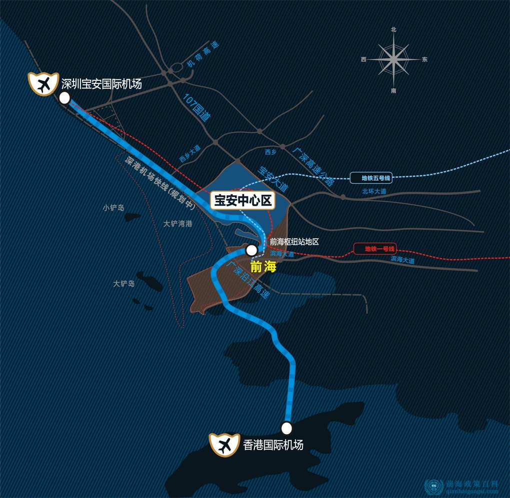 前海規(guī)劃圖