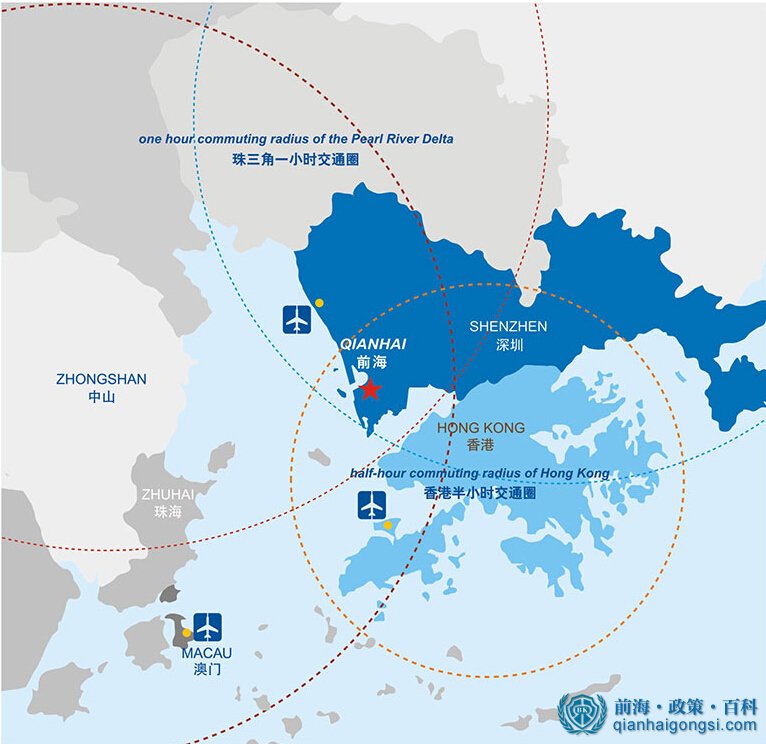 前海地理位置優勢