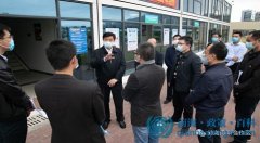 前海管理局領導檢查前海自貿區企業復工情況