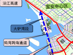 前海媽灣跨海隧道將銜接地鐵5號(hào)線